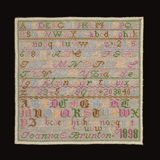 Alphabet Cross Stitch Sampler - Sampler