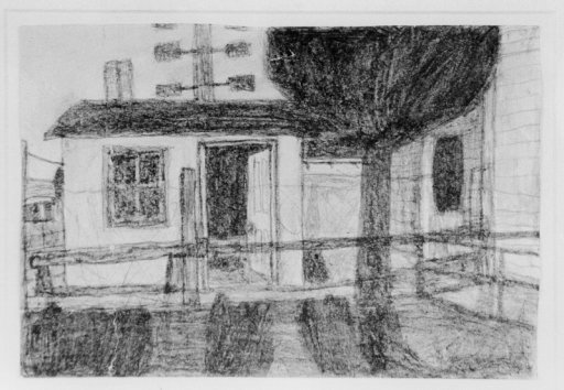 Untitled (House) - Drawing