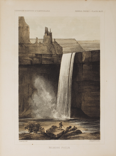 Palouse Falls - Lithograph