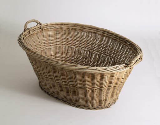 Wicker Laundry Basket - Basket, Laundry