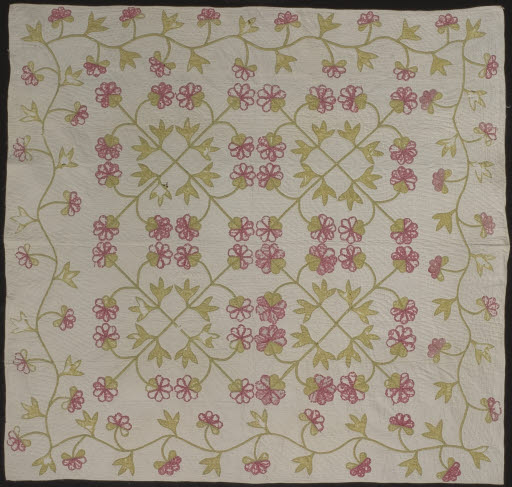 Flower Applique Quilt - Quilt