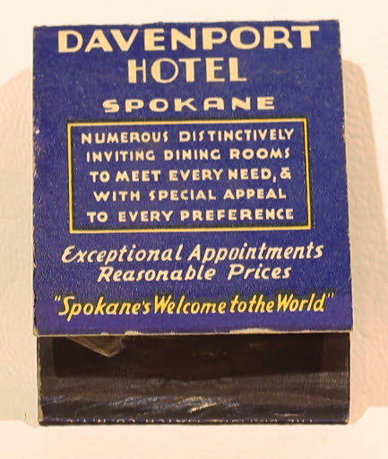 Davenport Hotel Matchbook - Matchbook