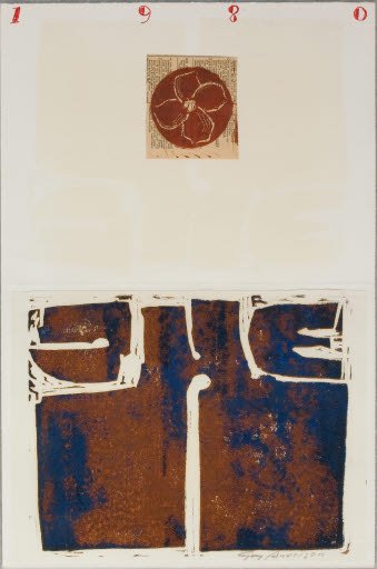 Untitled - Print, Relief; Woodcut
