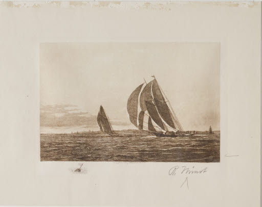 (title unknown) - Print, Intaglio