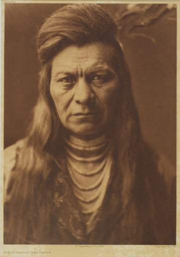 Black Eagle - Nez Perce (plate 265; portfolio 8) - Photogravure