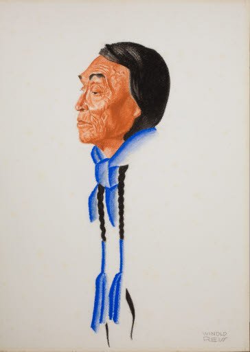 Piegan Indian - Drawing