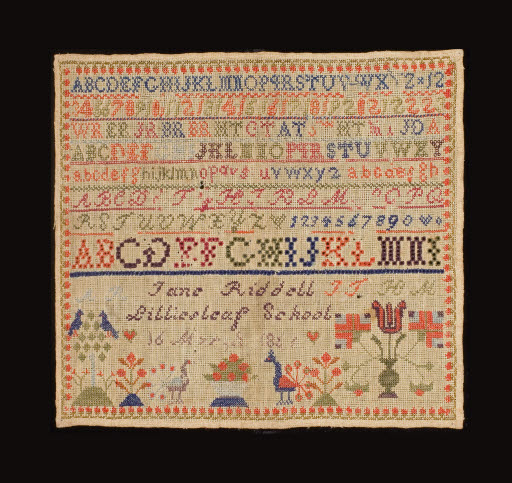 Alphabet Cross Stitch Sampler - Sampler