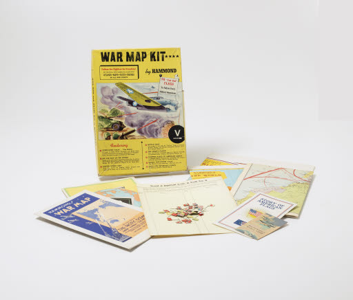 Hammond War Map Kit - Atlas; Toy, Educational; Set, Activity
