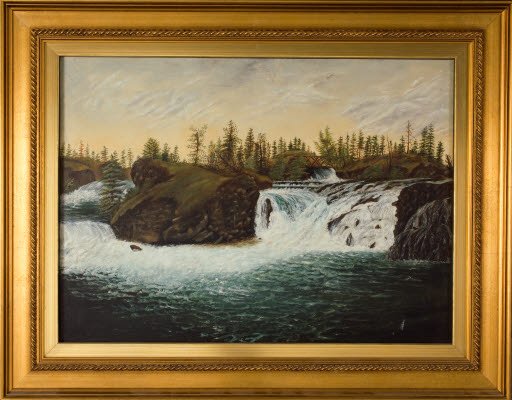 Upper Spokane Falls - Painting