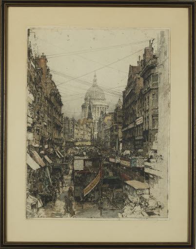 Fleet Street - Engraving