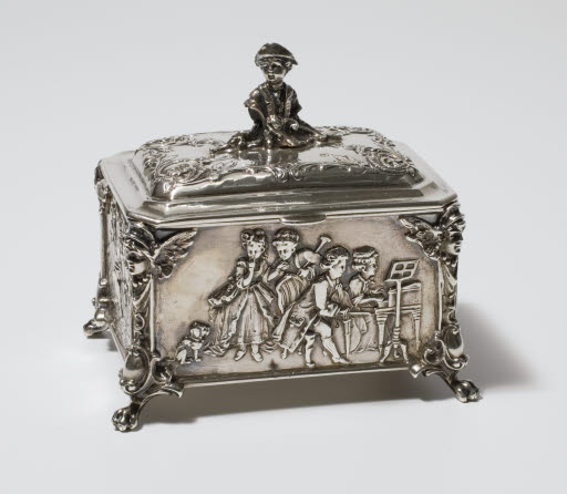 Silver Lidded Box - Box