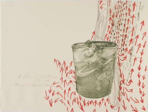 A Pale of Water - Lithograph