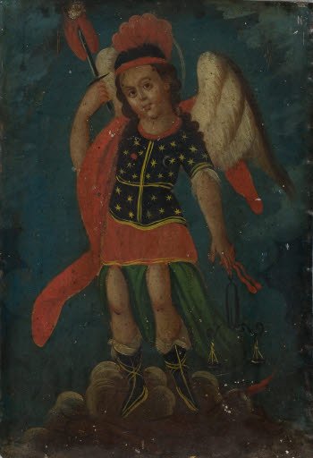 Retablo San Miguel (Saint Michael Archangel) - Retablo