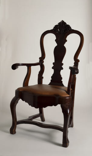 Mahogany Arm Chair - Armchair
