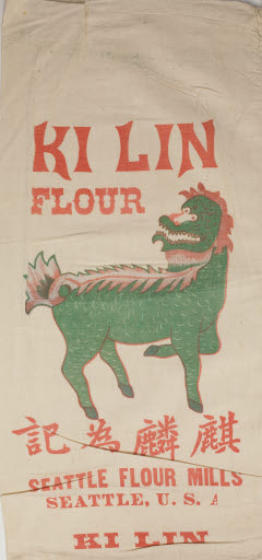 Ki Lin Flour, Seattle Flour Mills - Sack, Flour