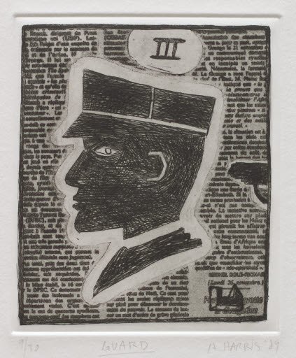 Guard - Etching