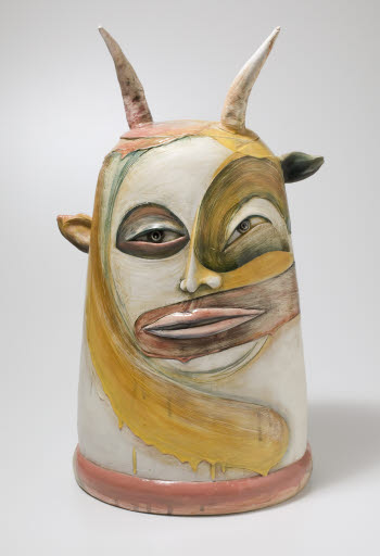 Yellow Satyr - Sculpture; Vessel