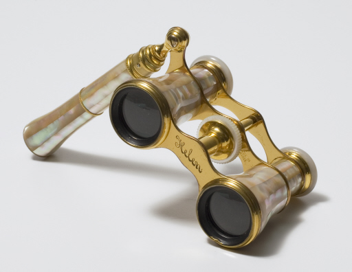 Helen Campbell's Opera Glasses - Glass, Opera