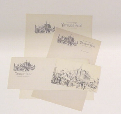 Davenport Hotel Stationary - Stationery