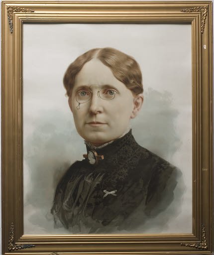 Portrait, Mrs. Frances E. Willard - Lithograph; Portrait