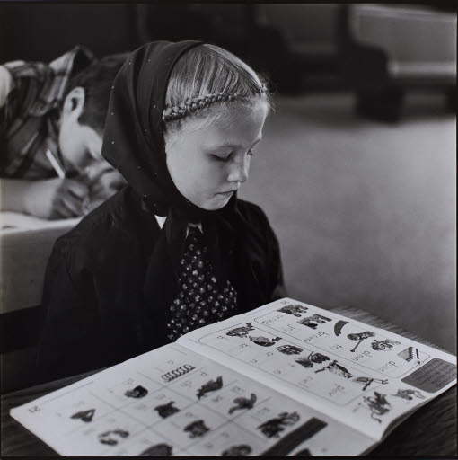 Linda Gross in School - Photograph