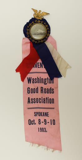 Washington Good Roads Association Badge - Badge, Membership
