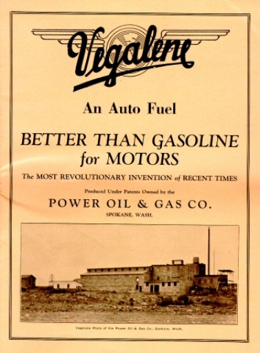 Vegalene:  An Auto Fuel - Pamphlet