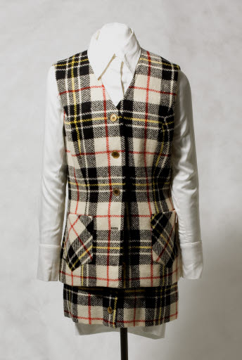 Wool Plaid Suit - Suit