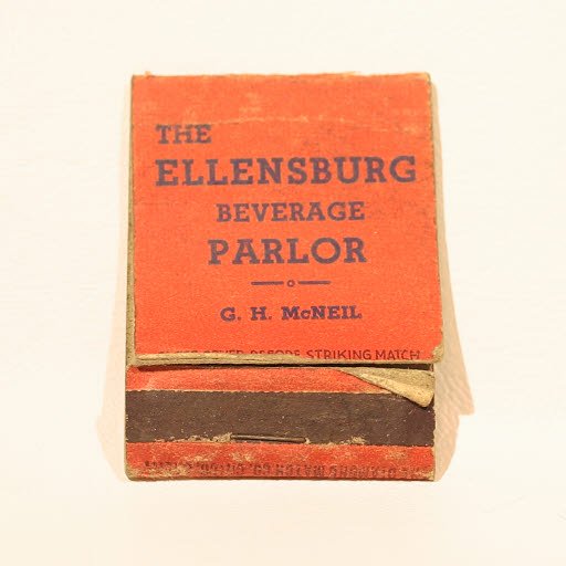 The Ellensburg Beverage Parlor Matchbook - Matchbook