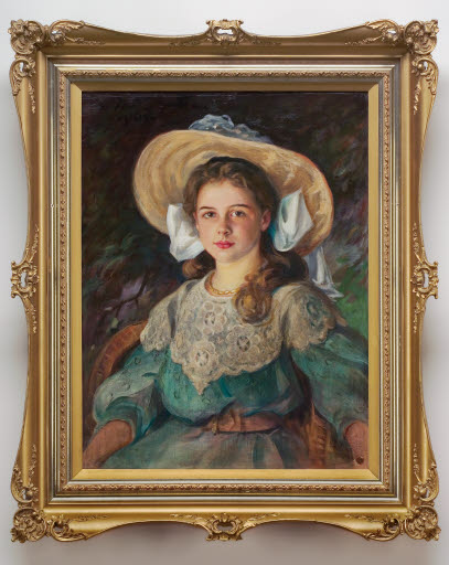 Portrait of Helen Campbell - Painting; Portrait