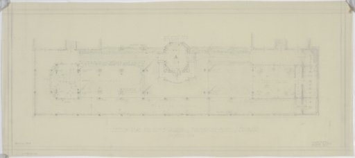 "Sketch Plan for Roof Garden Davenport Hotel Spokane Scheme No. 2" c. 1913