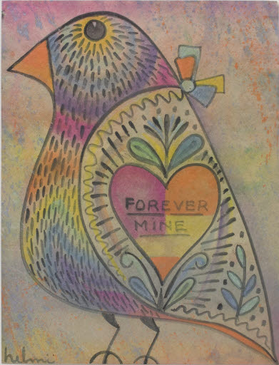 Forever Mine Bird - Painting