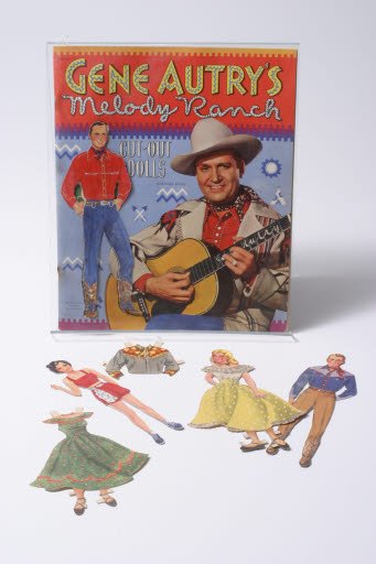 Gene Autry's Melody Ranch Cut-Out Dolls - Doll, Paper