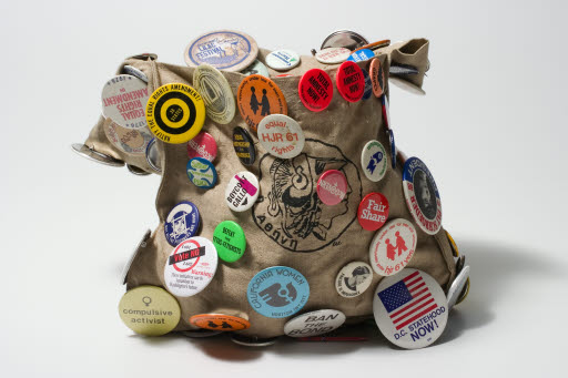 Marion Moos' Political Button Bag - Bag