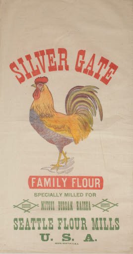 Silver Gate Family Flour (Seattle Flour Mills) - Sack, Flour