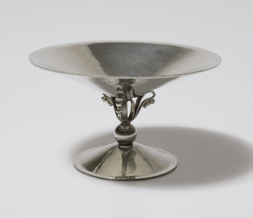 Hammered Silver Serving Dish - Dish, Serving