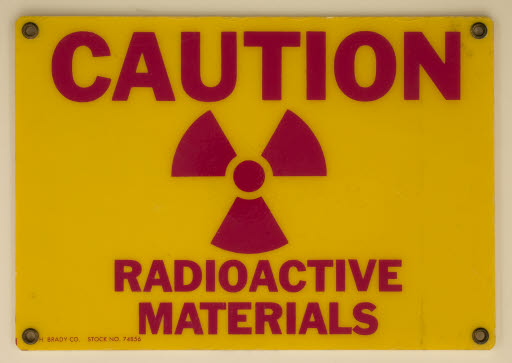 Radioactive Materials Sign - Sign