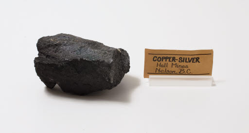 Copper and Silver Geospedimen from Hall Mines, Nelson, BC - Geospecimen