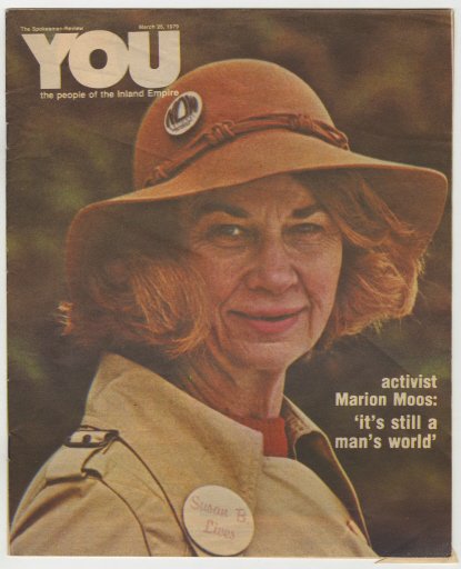 Spokesman-Review "YOU" Magazine Featuring Marion Moos