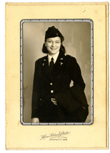 Studio Photograph of Lt. Marion Blanc - Photograph
