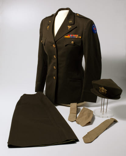 Marion Blanc's Olive Drab Uniform, WWII - Uniform