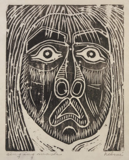 Tlingit Singing Mask - Print