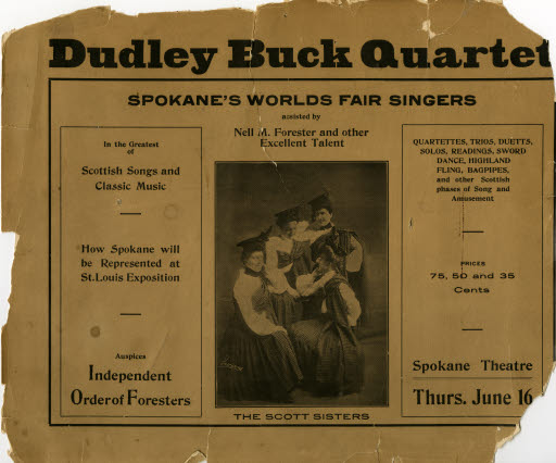 Dudley Buck Quartet Broadside - Broadside