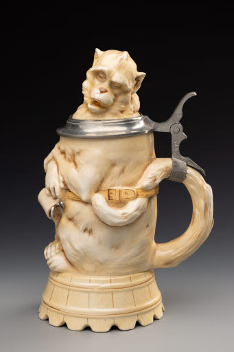 Drunken Monkey Stein with Music Box - Stein