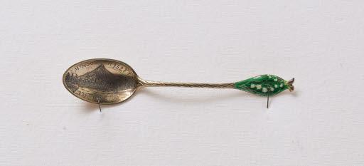 Helen Campbell's Portland, Oregon Lily of the Valley Spoon