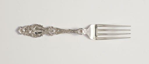 Lily Pattern Luncheon Fork - Fork, Eating; Fork, Luncheon