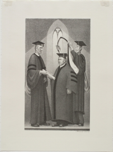 Honorary Degree - Lithograph