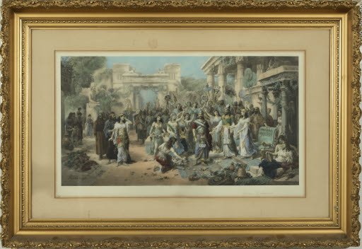 Love's Dilemma, Aida - Lithograph