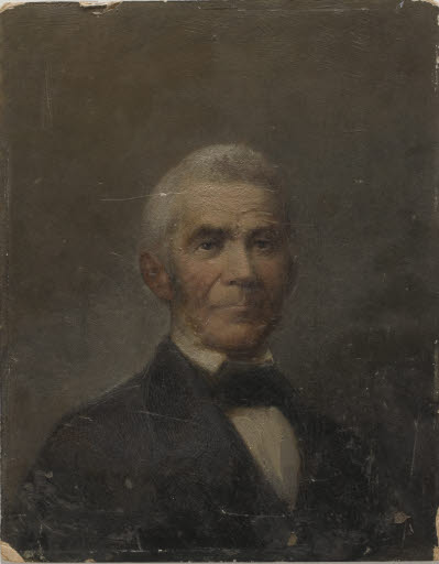 Portrait of Col. E. Tappan - Painting